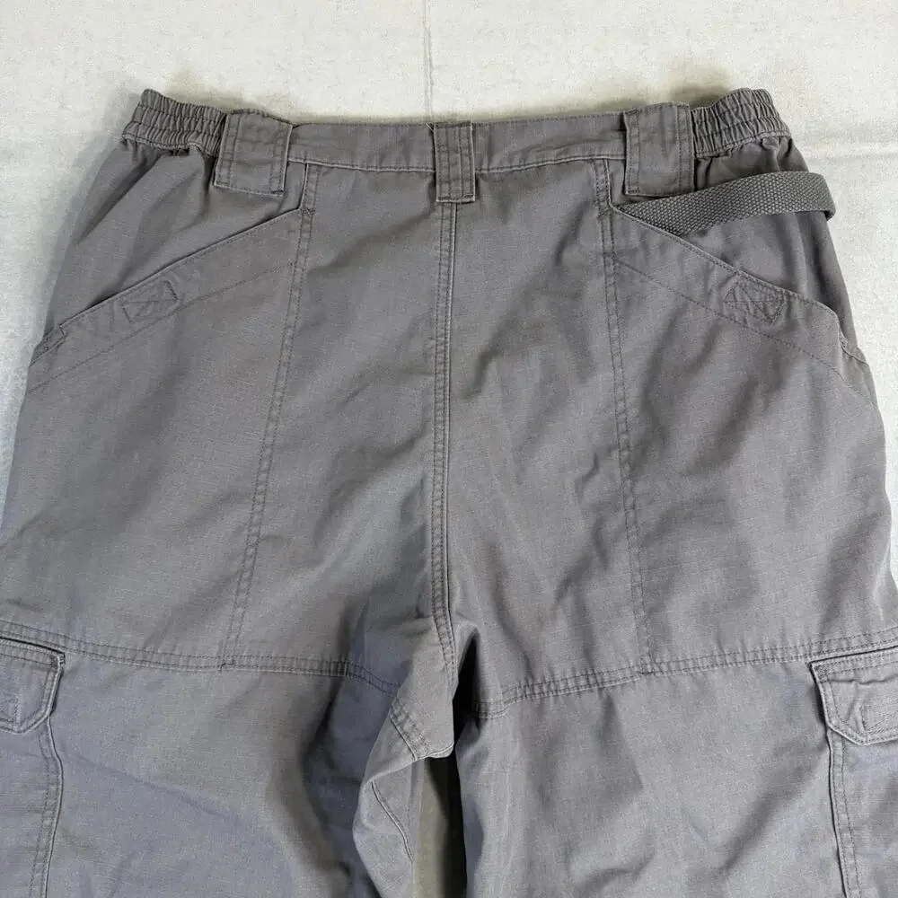511 Tactical Cargo Pants Mens 40x30 Gray Taclite Pro Ripstop Elastic Waist